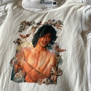 Young Keanu Angel Baby Tee Omighty